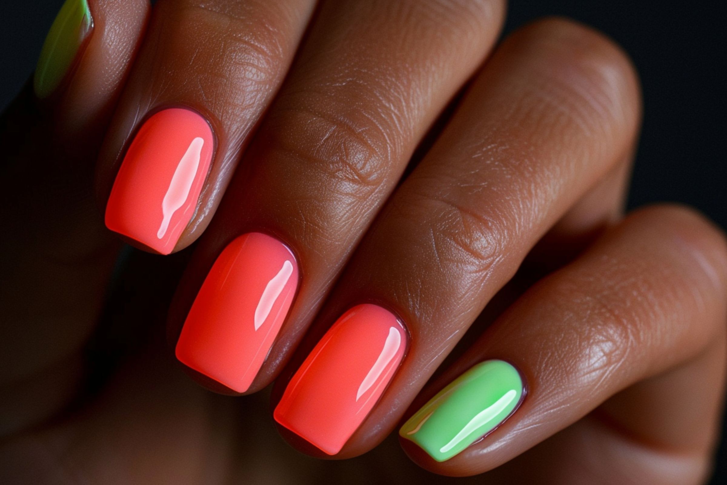 Neon French Tips (3) French Tips