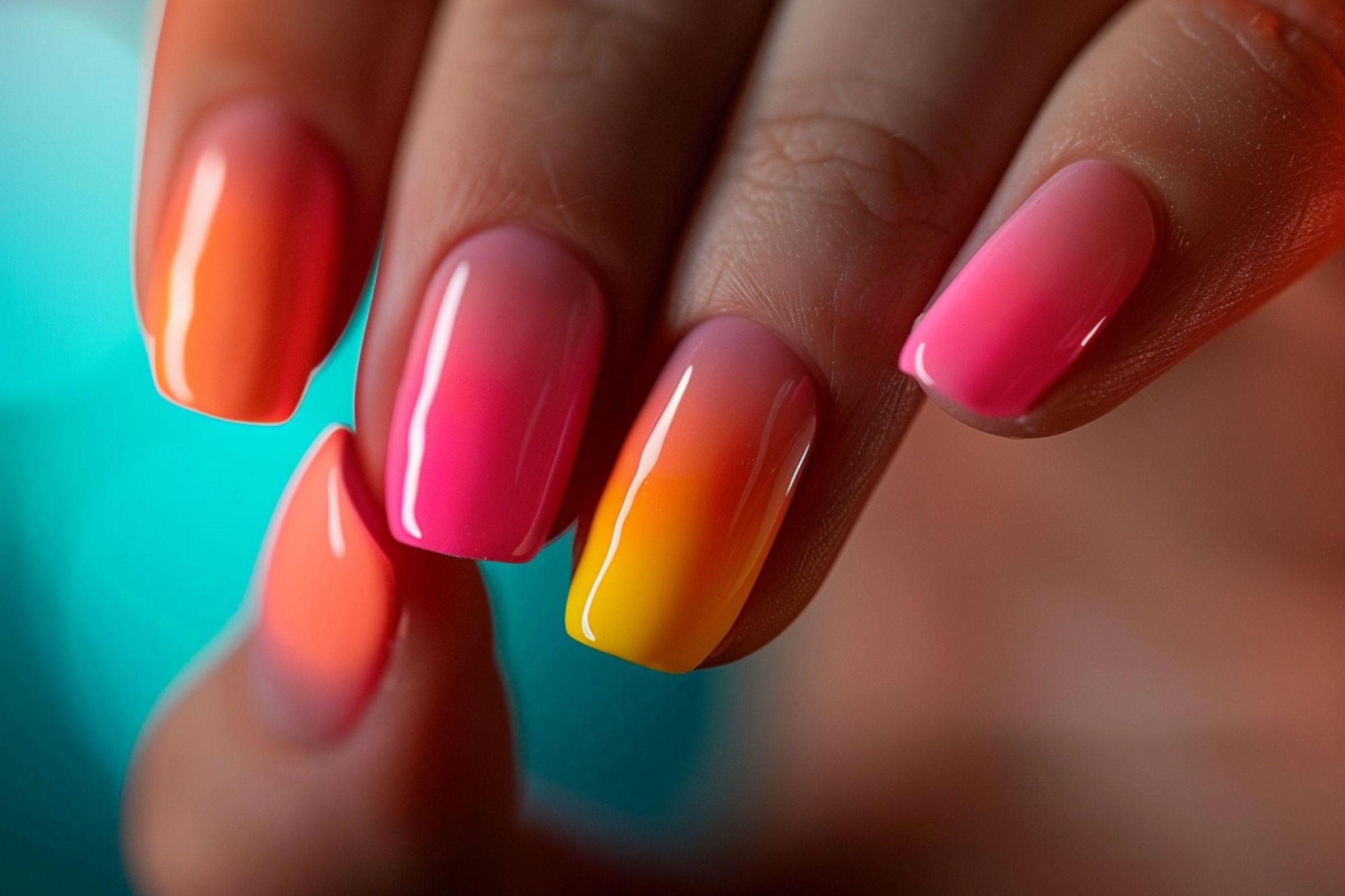Neon Ombre Fade (3) Ombre Fade