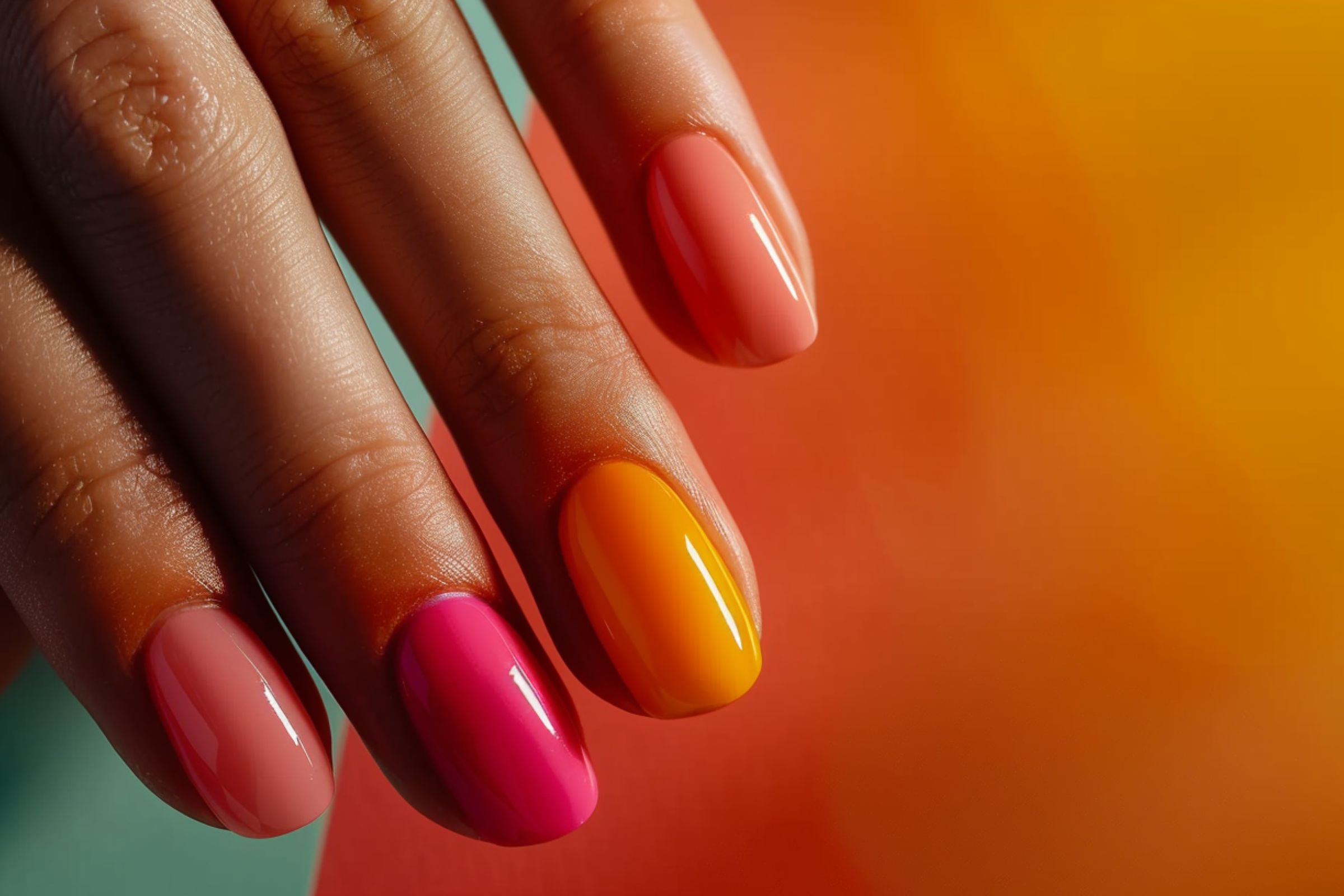 Neon Ombre Fade Ombre Fade