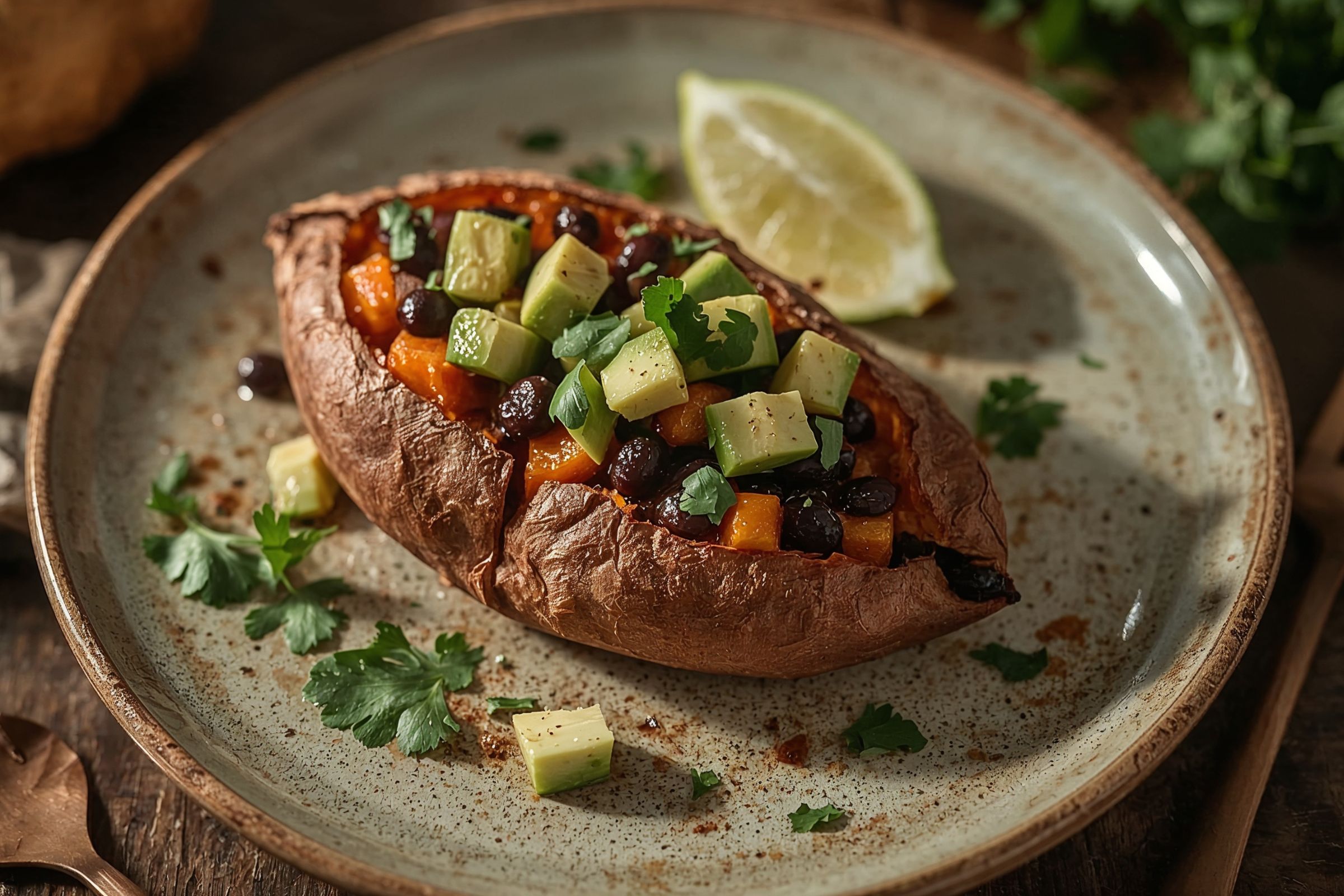 Recipe 3_ Stuffed Baked Sweet Potatoes fall superfoods