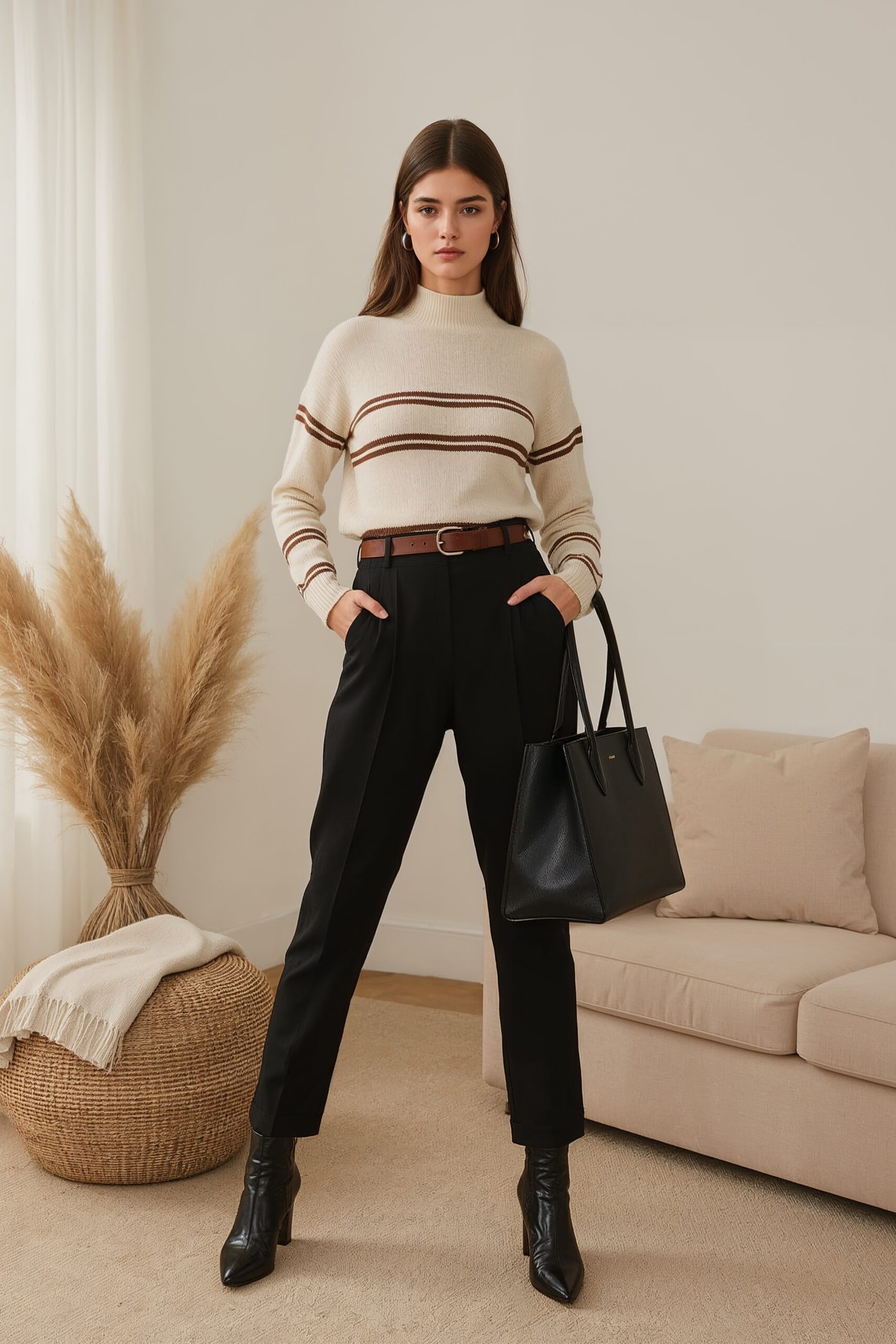 fall outfits with striped sweaters fall outfits with striped sweaters