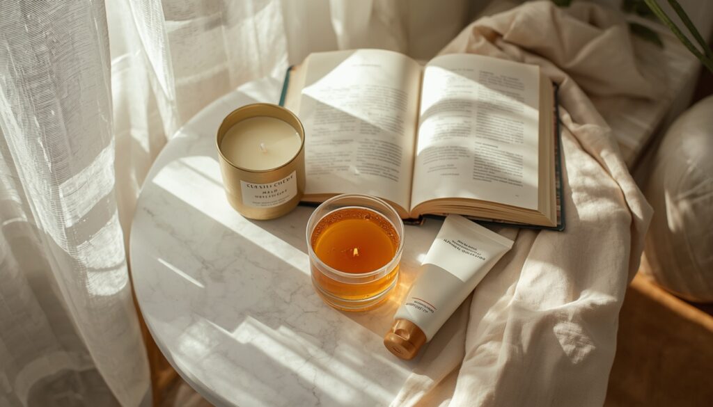 Calming summer evening routine to relax and unwind