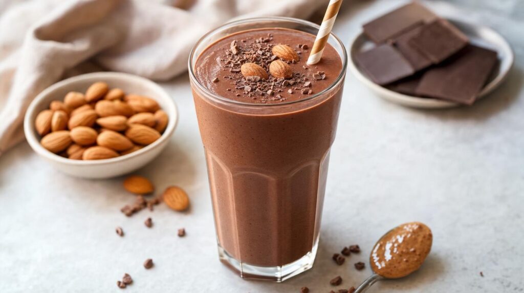 Chocolate Almond Butter Smoothie