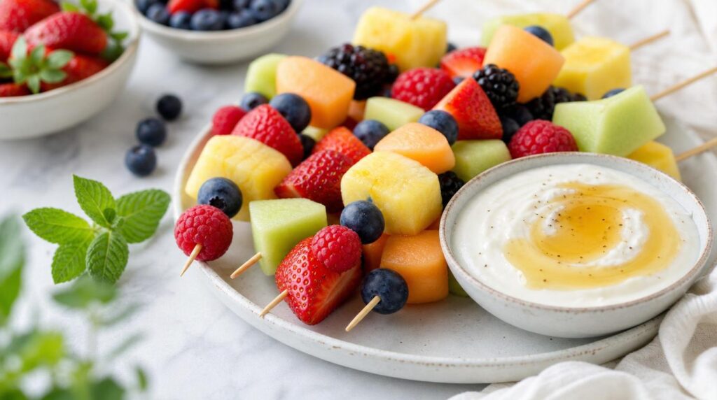 Fresh Fruit Skewers