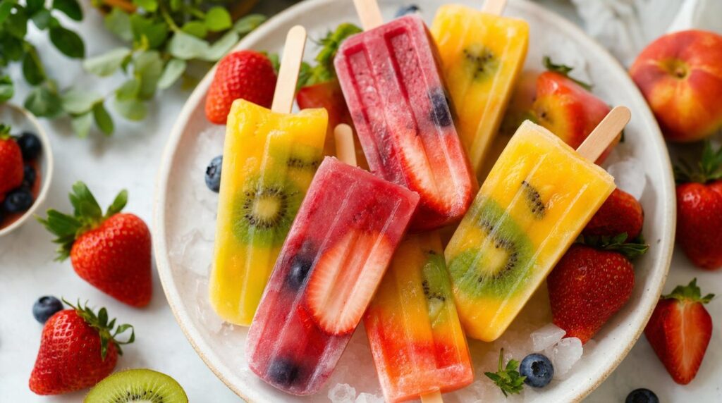 Homemade Fruit Popsicles