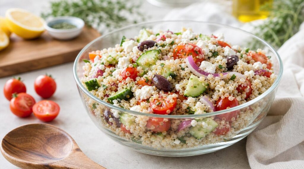 Mediterranean Quinoa Salad