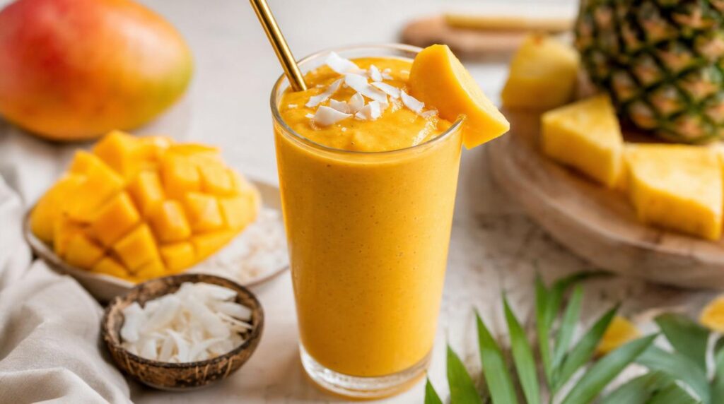 Tropical Mango Protein Smoothie