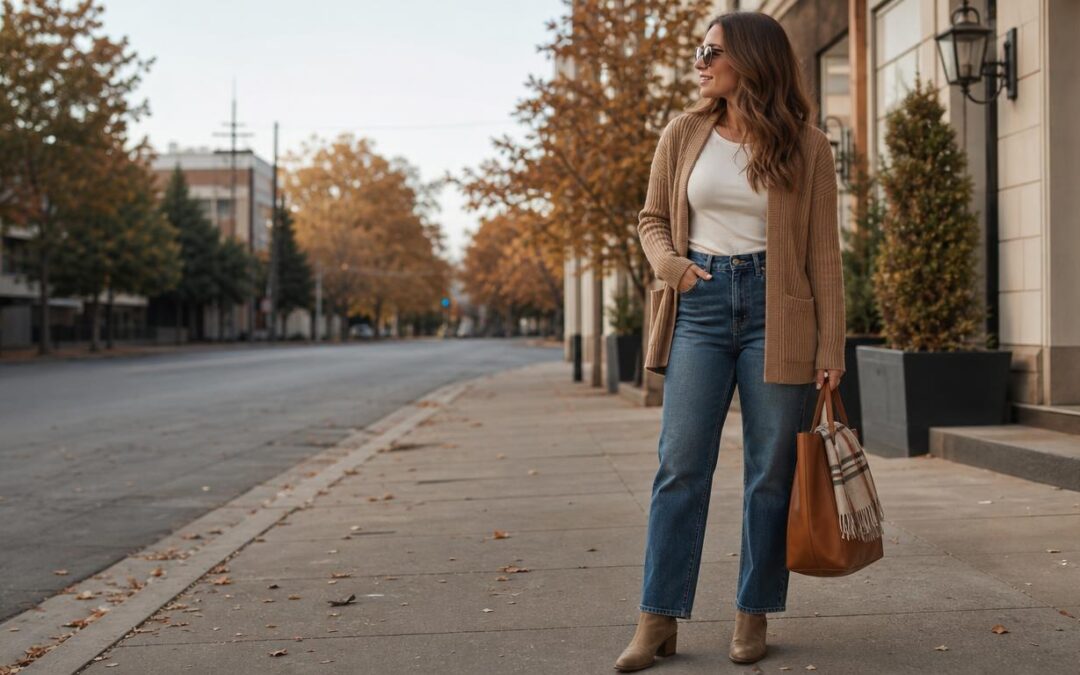 Fall Outfit Ideas for That In-Between Weather